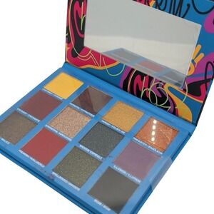 Black Radiance Brilliant Effects Eye Shadow Palette Midnight Magic 12 Shades